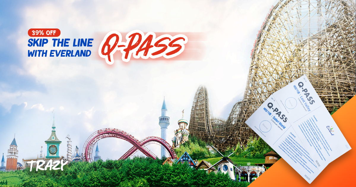 Everland Discount Ticket Q Pass Express Pass Package Shuttle Bus Options Trazy Korea S 1 Travel Guide